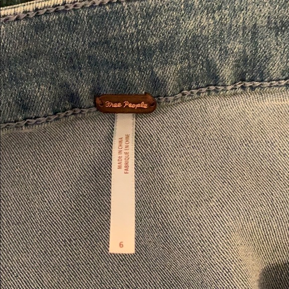 Free People jean skirt - Picture 3 of 3